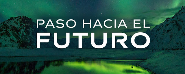 Paso hacia el futuro.